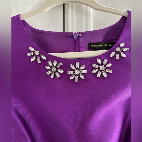 Preston & York purple dress - Picture 3 of 7
